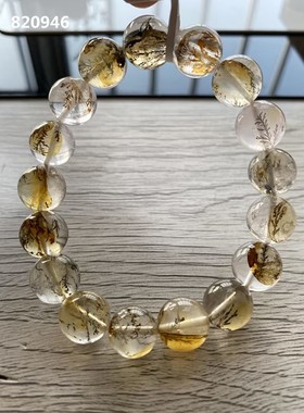 天然海胆花手链软锰矿发财树手串