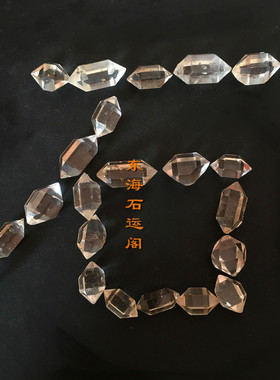 精品天然赫基蒙闪灵钻水晶原石