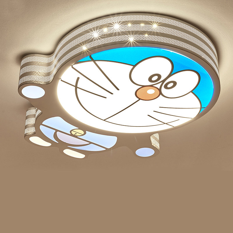 可爱led儿童房吸顶灯儿童灯具创意卡通灯男孩女孩房间灯卧室灯_虎窝淘