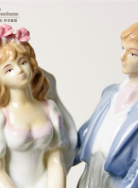 结婚礼物创意实用送朋友闺蜜新婚礼品家居工艺品小摆件装饰品摆设