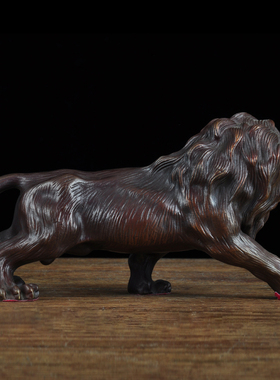 铜雄狮摆件现代工艺品客厅