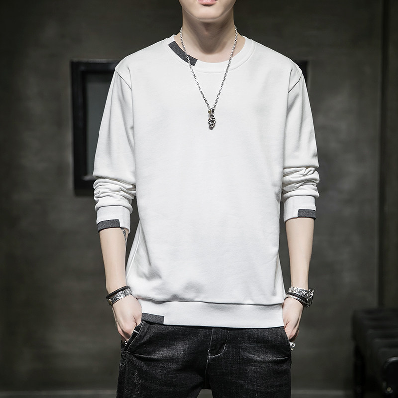 2020春秋季新款无帽长袖男士卫衣 北极绒然成卫衣