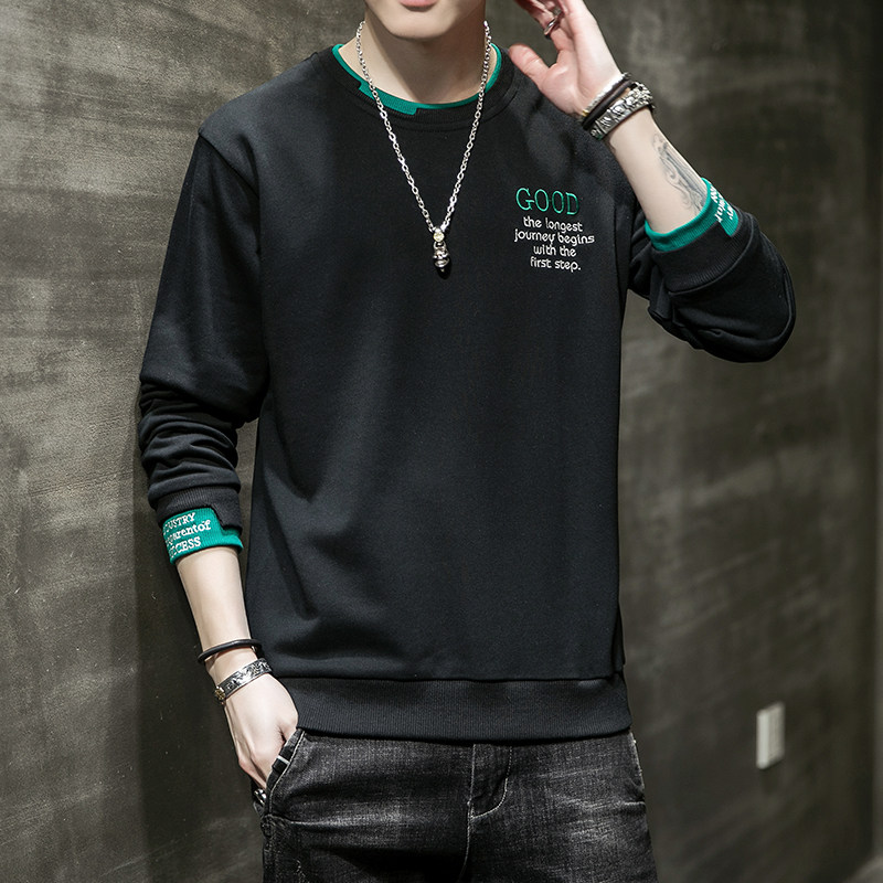 2020春秋季新款无帽长袖男士卫衣 北极绒然成卫衣