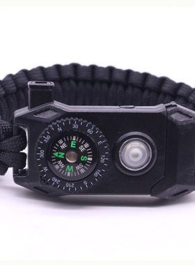 户外多功能防身手链绳