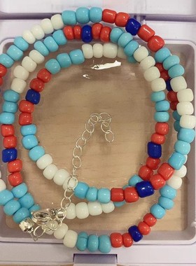 串珠锁骨链bkpp以爱同款项链