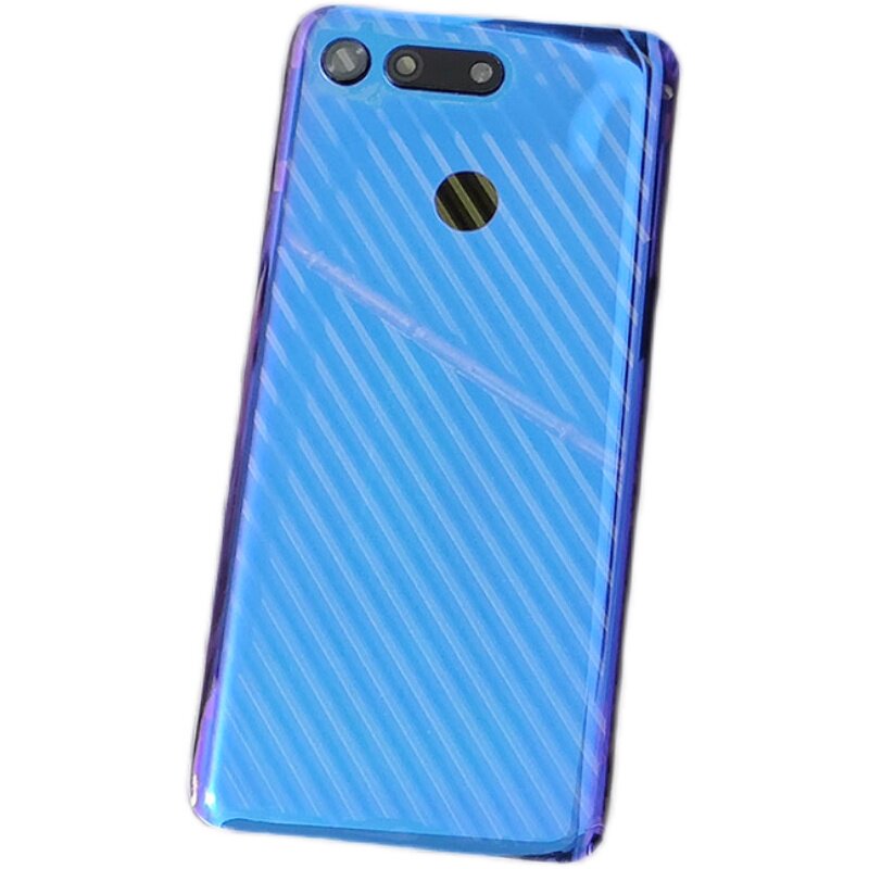 适用于荣耀V30后盖玻璃透明 替换V20魔改蓝光电池盖 V30pro外壳盖