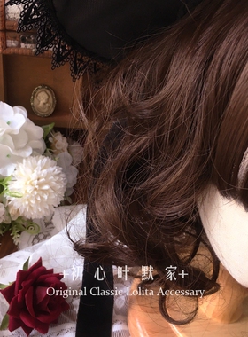 *黑巫师*百搭基础款魔女帽 Lolita厚绒日常巫师帽 巫女帽万圣节