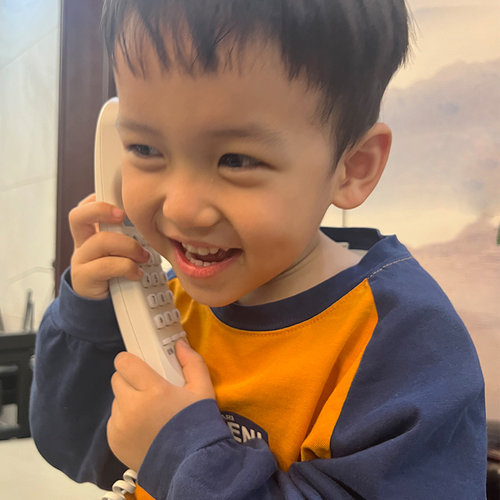 早教仿真发声电话机宝宝模拟通话弹奏音乐忙碌板DIY配件蒙氏教具 - 图2