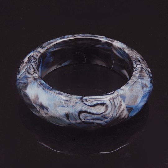 66mm inner diameter ethnic style resin bracelet chaos bracelet