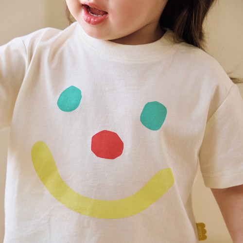 【表情短袖】papa爬爬夏季宝宝T恤新品男女宝纯棉吸湿透气上衣 - 图1