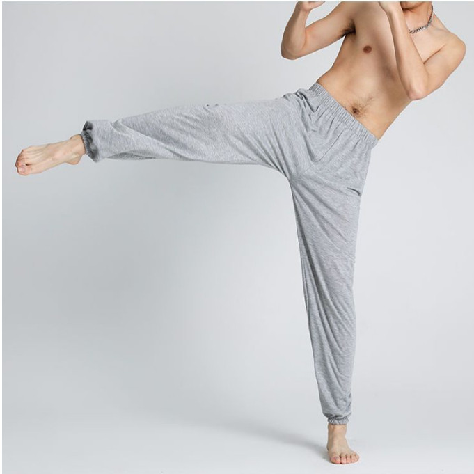 宏极棉麻夏季太极服裤练功裤男女灯笼裤武术裤瑜伽透气太极晨练裤,淘宝优惠券,粉丝福利购,淘宝优惠卷