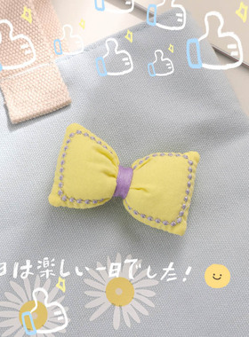夏季蝴蝶结配件多色可选女生发饰发夹手工diy材料饰品