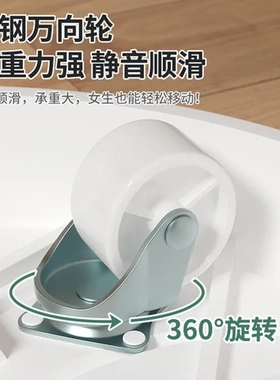 加厚阳台花盆可移动万向轮托盘底座阳光房隐藏式抽屉带轮户外