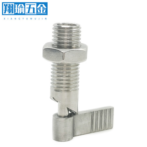 把手式旋转柱塞SPXVBK不锈钢l型分度销 自锁型插销弹簧定位锁紧销 - 图2