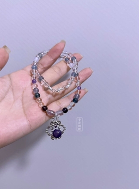 千与阑珊珠帘玉幕苏幕遮端午赵露思同款项链软璎珞汉服配饰古风