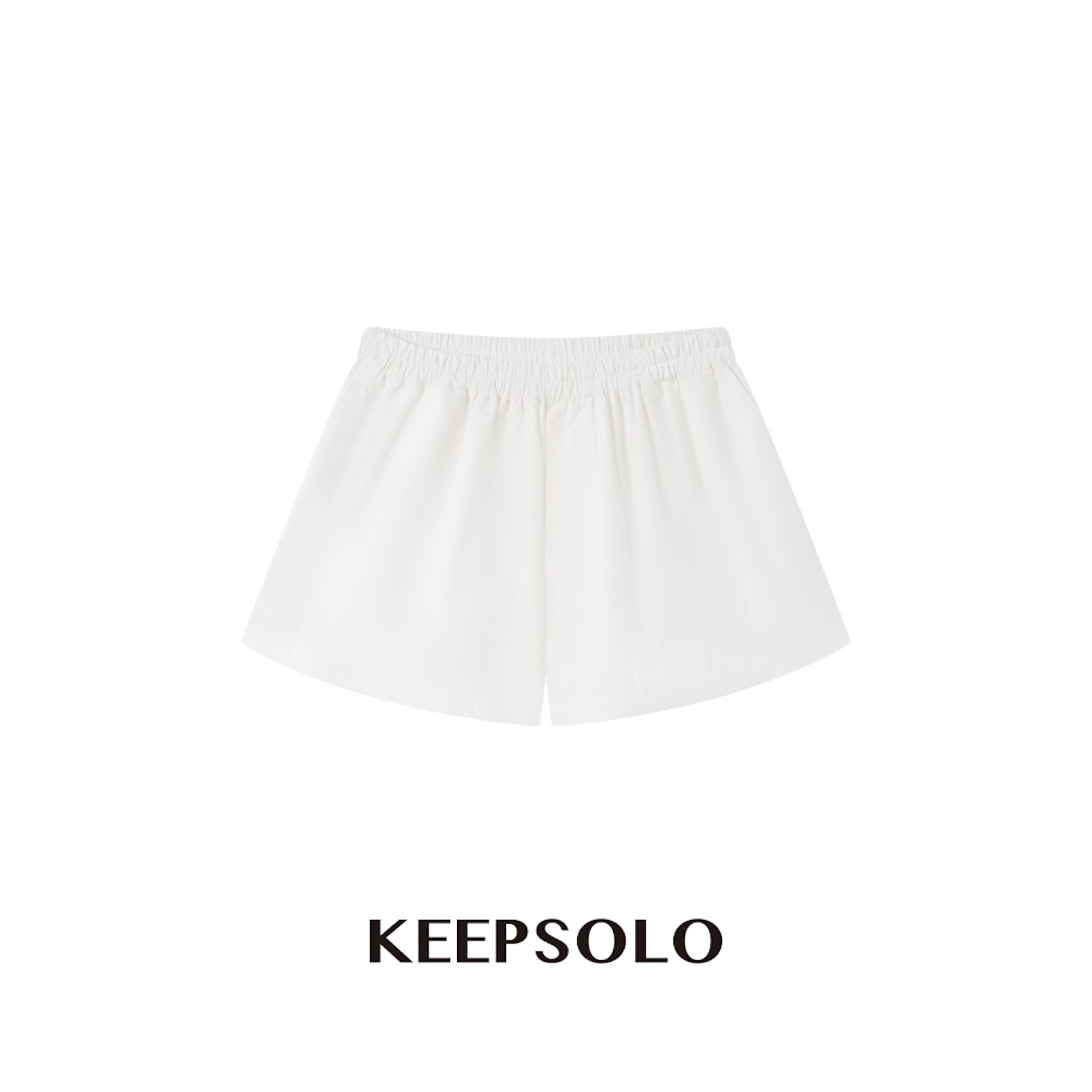 KeepSolo「肌肤的自由呼吸」舒氧亚麻休闲短裤裤子005