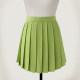 British college style skirt folded skirt student pleated skirt girl short skirt high waist skirt class uniform skirt versatile uniform skirt