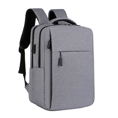 商务双肩包背包男士旅行印字图案业务电脑女工作包书包定制印LOGO - 图3