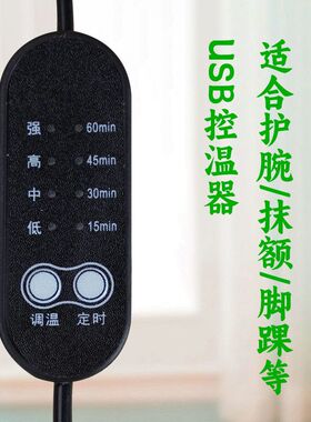 盐包温控器智能温控带插头开关控制器加热片数显调温开关线