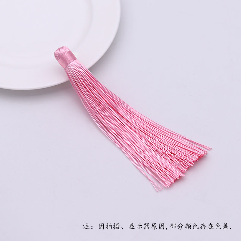 12cm无挂头流苏穗子diy古风饰品配件发簪材料压襟禁步永顺丝绒 - 图2