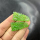 Sihai Jade Ice Green Hollow Malay Jade Phoenix Pendant Phoenix Pendant Jade Pendant