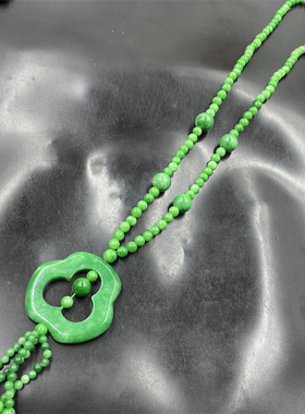 玉器水草玛瑙男女款印度毛衣链