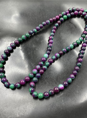 红绿宝8毫米108颗项链手链