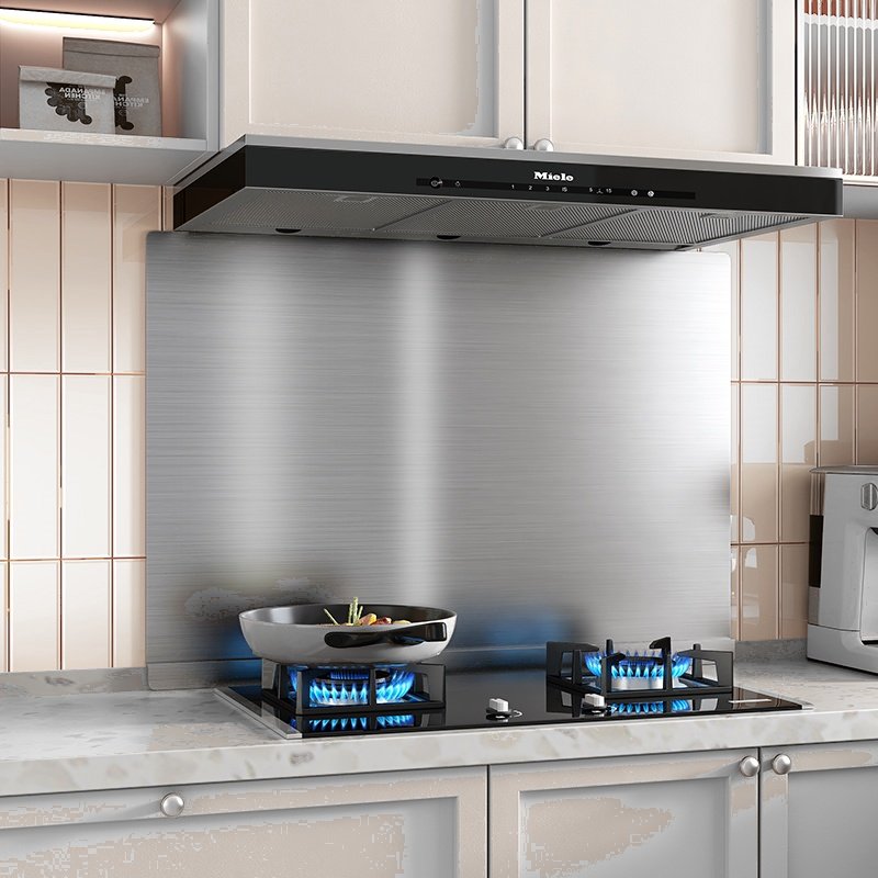 厨房油烟挡板防油烟不锈钢挡油板墙贴耐高温防水防火隔热挡板防溅,淘宝优惠券,粉丝福利购,淘宝优惠卷