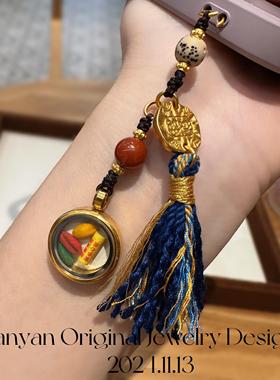 原创设计绿色玛瑙手链