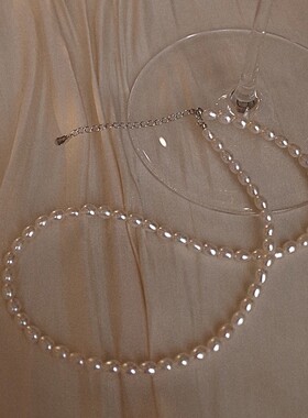 STINA新款5mm古风淡水珍珠项链