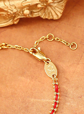 STINA新款2026本命年编织红绳手