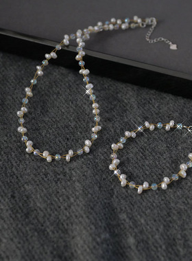 STINA新款珍珠满天星夏季超仙气