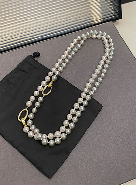 STINA施家正圆强光8mm珍珠项链法