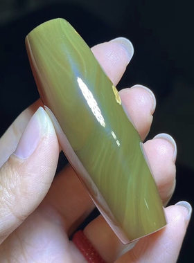 天然缅甸琥珀帝王绿绿蜜变色龙桶珠天珠无杂裂冰