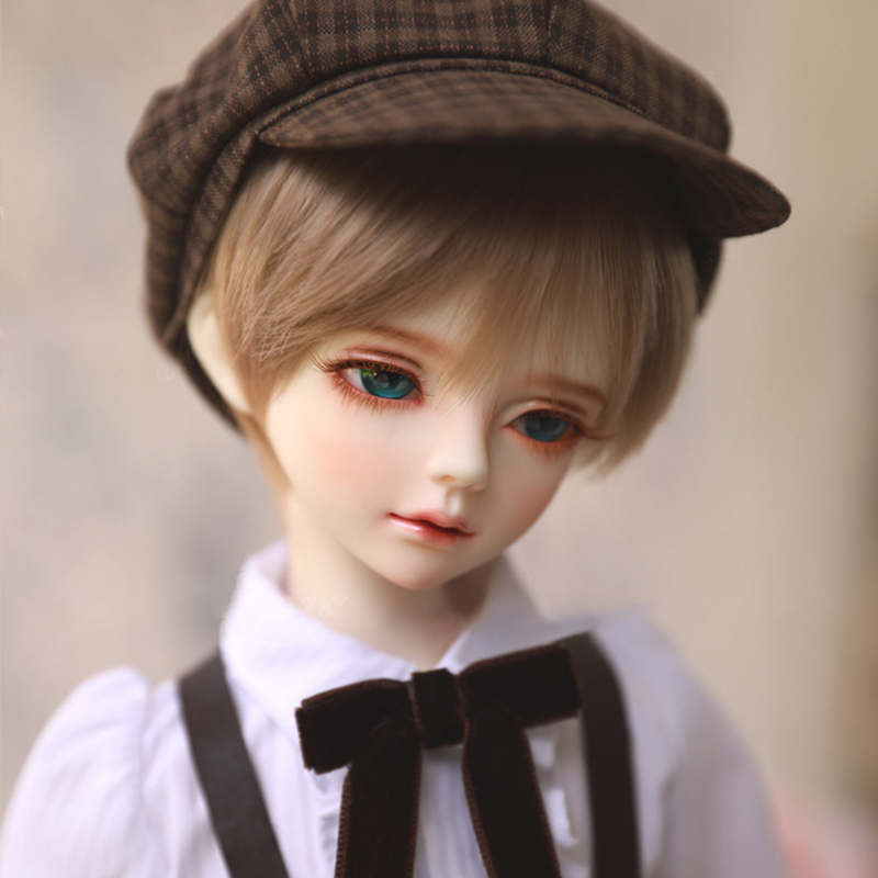 BJD4分男娃 sd人形娃Kid delf Diez套装关节树脂玩偶dz龙魂MK现货-图2