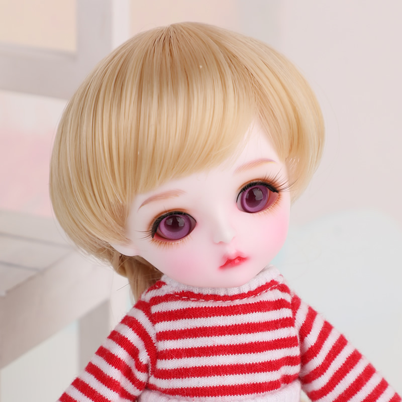 全套 送妆 现货BJD SD娃娃 bebe miu1/8分女 关节玩偶 doll - 图0