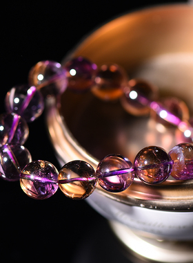 天然鸳鸯双色单圈时尚风情侣手串