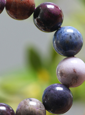 糖果色手链苏幕水晶舒俱来