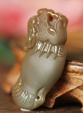 阿拉善玛瑙大师级金榜题名吊坠