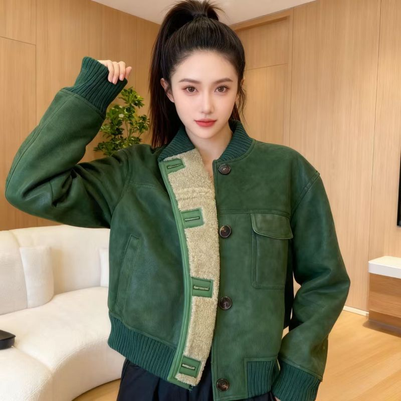 通勤独特舒适简约外套女短款超好看羊羔毛上衣2025冬季新款小个子,淘宝优惠券,粉丝福利购,淘宝优惠卷