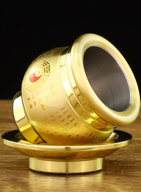 纯铜供水杯仙堂用品八卦