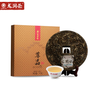 【壹品系列】龙润茶 云南保山普洱生茶 招财进宝1000g工艺礼品茶