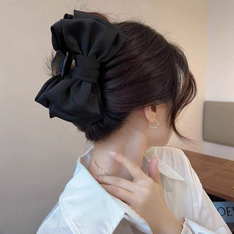高级在逃公主2025新款大号双面蝴蝶结大抓夹气质简约ins风鲨鱼夹,淘宝优惠券,粉丝福利购,淘宝优惠卷