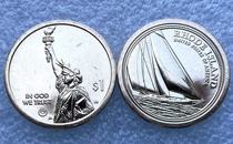 Innocents 14th US $1 2022 Innovation fourteen commemorative coins Rhode Island Sailing coins