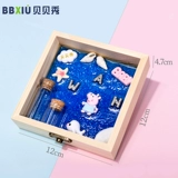 Детский сувенир ручной работы подходит для мужчин и женщин для хранения пуповины