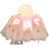 Ребенок захватывает еженедельное платье, украшение на дне рождения, декоративное мужчина девочка принцесса столовое платье