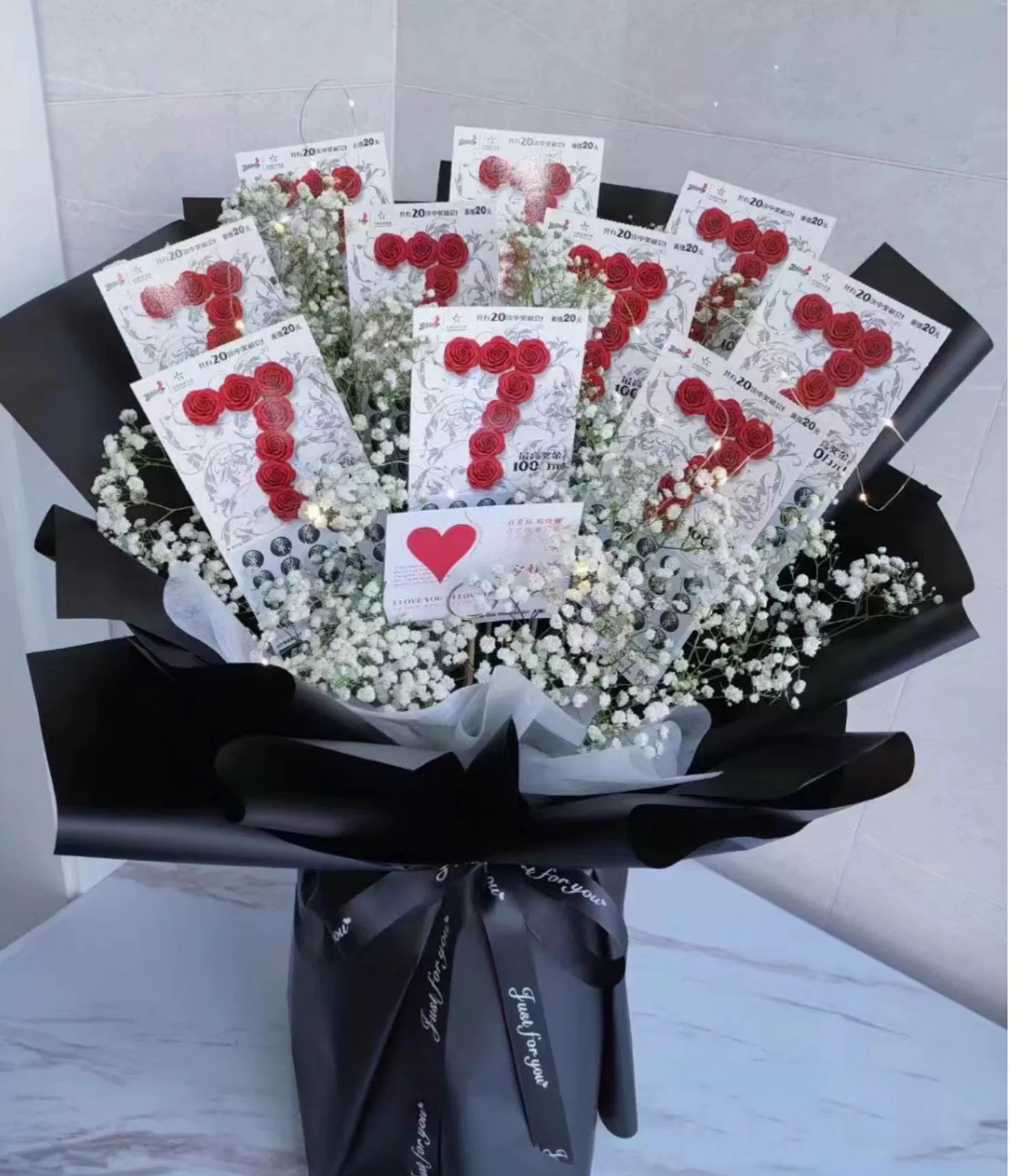 半成品花束外壳创意礼物鲜花零食玩具香烟钱满天星七夕教师节花束,淘宝优惠券,粉丝福利购,淘宝优惠卷