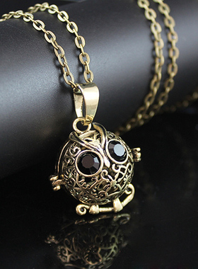 可打开镂空项链配饰挂件礼品吊坠