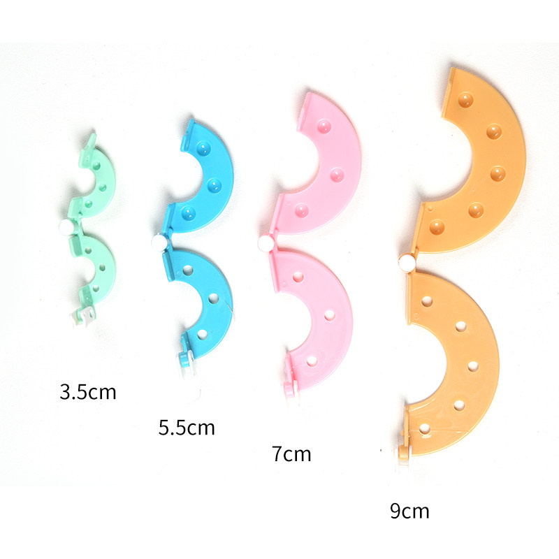 新款绒球器制球器 DIY绒球器毛球器毛线球制作工具套装4个1组,淘宝优惠券,粉丝福利购,淘宝优惠卷