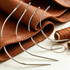 Multi-specification angled hand sewing needle leather sofa repair